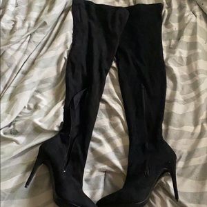 Forever 21 Thigh High Boots